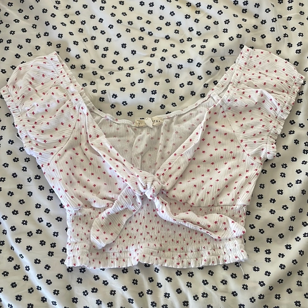 Pacsun La Hearts Crop Top
